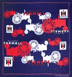 IH BLUE TRACTOR BANDANA