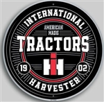 IH Tractors Metal Sign