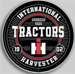 IH Tractors Metal Sign