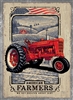 American Farmers Tin Sign