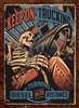 "Keep on Trucking" Tin Sign