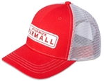 McCormick Farmall Red & Light Grey Mesh Back Trucker Cap