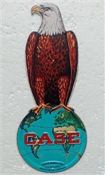 Farmall Case Eagle Embossed Sign