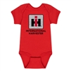 International Harvester IH Glitter Logo Infant One Piece