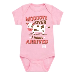 International Harvester Infant One Piece "Moooove Over I Have Arrrived"