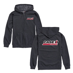 Case IH Crest Men's Zip-Up Hoodie