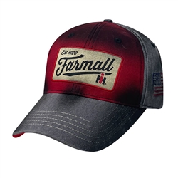 Farmall Distressed Patch VelcroÂ® Back Cap