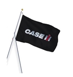 Case IH Black Enthusiast Flag