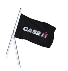 Case IH Black Enthusiast Flag