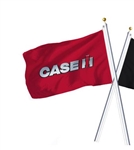 Case IH Red Enthusiast Flag