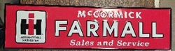 Farmall Sales and Service Horizontal Sign