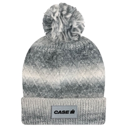 Ladies Case IH Lodge Pom Pom Toque